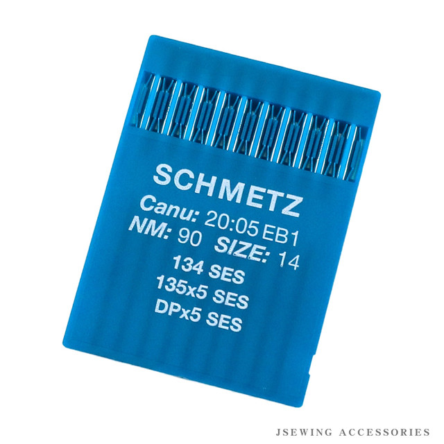 10 PCS DPX5 SES SCHMETZ Sewing Machine Needles For Industrial CANU: 20:05  EB1 DP*5 135X5 134 SES Light Ball Point - AliExpress